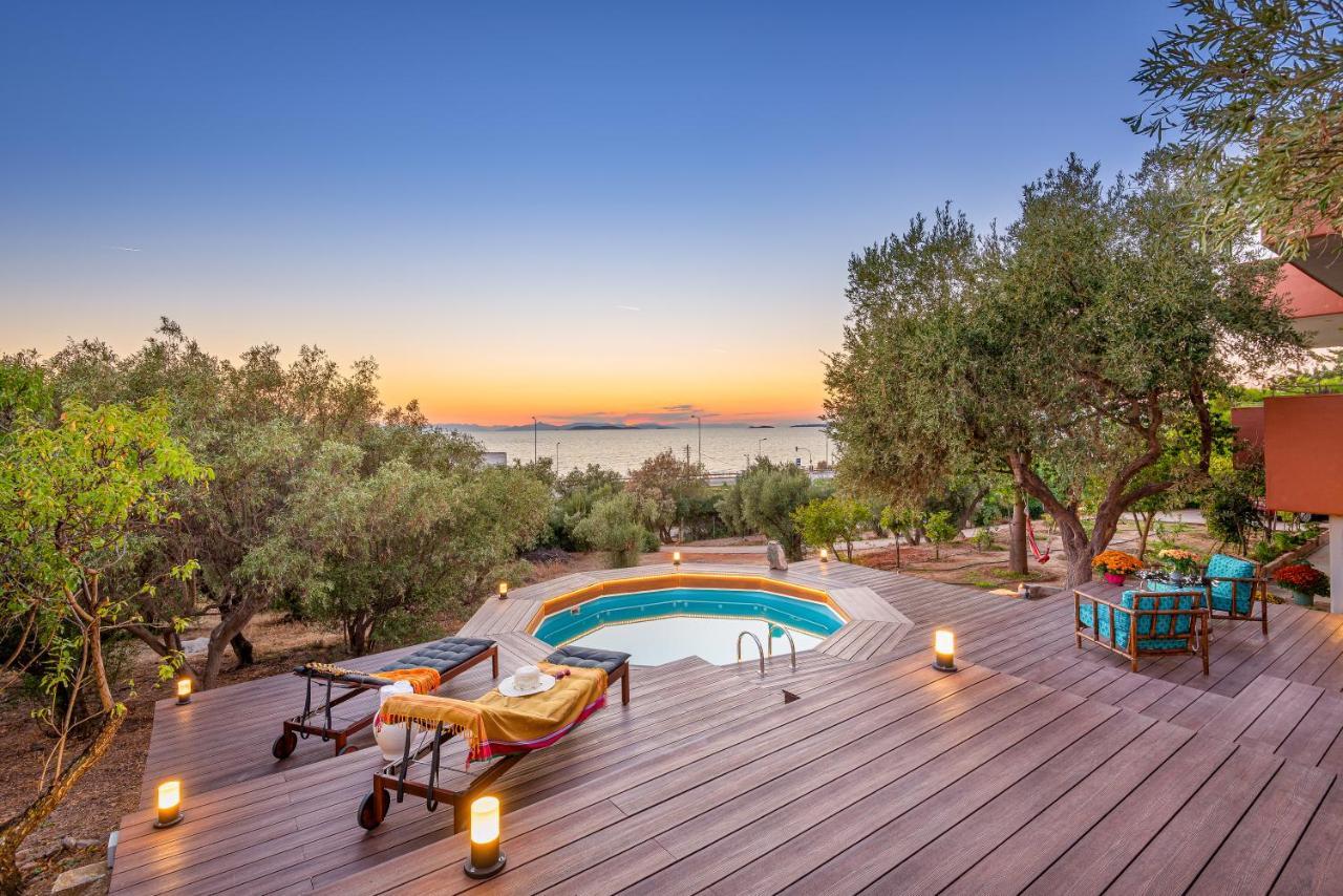 Lagonisi Villa Afroditi Exterior foto